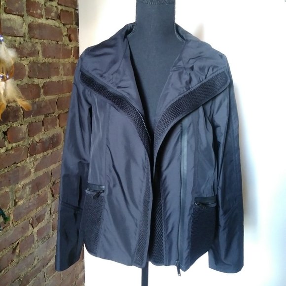 Demoo Parkchoonmoo Windbreaker Zip Up Jacket with Mesh Panels - Picture 2 of 7